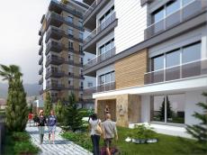 Residential Apartments with Sea Views Near Konyaalti Coast – living room (image 2)