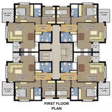 Residential Apartment in Antalya with Flexible Payment Plan – garden view (image 8)