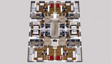 Budget-friendly Modern Apartments in Antalya Kepez – pool area (image 9)