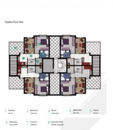 High-quality Residential Homes in Antalya Konyaalti – terrace (image 7)