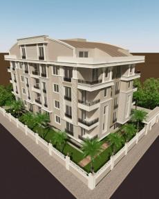 Investment Residential Property Offered by Construction Company in Antalya – garden view (image 8)