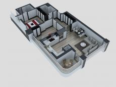 Residential Property for Investment and Living in Konyaalti – kitchen area (image 21)
