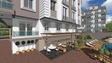 Modern Residential Apartments in Antalya Hurma – pool area (image 9)