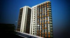 apartment with residential in Istanbul