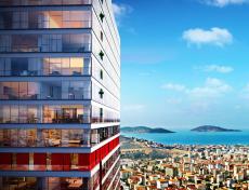 apartment with residential in Istanbul