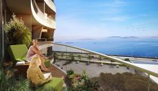 Sea View Apartment on Istanbul Asian Side – bedroom (image 4)