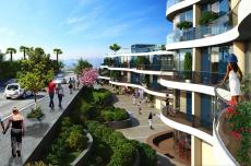 Sea View Apartment on Istanbul Asian Side – pool area (image 9)