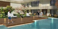 Sea View Flats on Istanbul European Side – pool area (image 9)