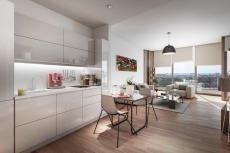 Sea View Apartment with Modern Design in Istanbul – master bedroom (image 16)