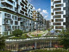 Low-density Garden Residences in Istanbul – pool area (image 9)