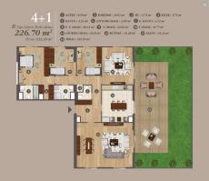 Contemporary Apartments in Beylikduzu Istanbul – terrace (image 7)