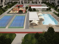 Luxury Modern Flat for Sale in Istanbul – terrace (image 7)