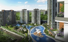 Modern Property for Sale in Basaksehir – pool area (image 9)