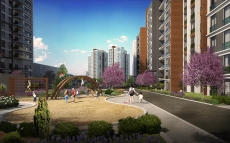 Modern Property for Sale in Basaksehir – terrace (image 7)