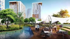 Modern Residential Apartments with Landscaped Living Areas – dining area (image 6)