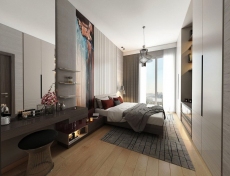 Modern Residential Apartments with Landscaped Living Areas – guest room (image 17)