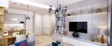Contemporary Apartments Located in Istanbul's Basin Ekspres Zone – living room (image 20)