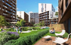 Rental-focused Apartments Located in Central Bayrampasa District – garden view (image 8)