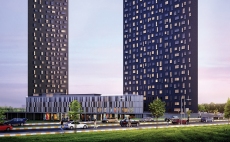 apartment with residential in Istanbul