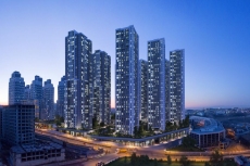 apartment with residential in Istanbul