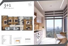 New Residential Apartments in Istanbul's Fast-growing Basin Ekspres Area – garden view (image 8)