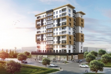 New Residential Apartments in Istanbul's Fast-growing Basin Ekspres Area – living room (image 2)