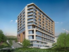 apartment with residential in Istanbul
