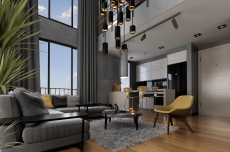 Residential Apartments Positioned in Istanbul's Central Kagithane District – dining area (image 24)