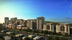 apartment with residential in Istanbul