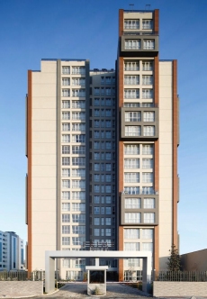 apartment with residential in Istanbul