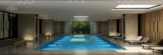 Investment-oriented Residential Real Estate in Central Zeytinburnu – pool area (image 9)