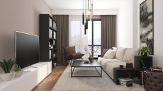 New Residential Apartments in One of Istanbul's Emerging Districts – pool area (image 9)
