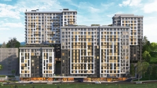 apartment with residential in Istanbul