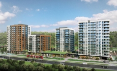 apartment with residential in Istanbul