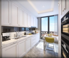 Finished Residential Apartment Suites in Central Uskudar Location – pool area (image 9)