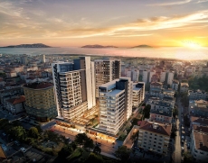 Spacious Coastal City Apartments with Sea Views in Kadikoy – garden view (image 8)