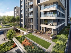 Spacious Coastal City Apartments with Sea Views in Kadikoy – terrace (image 7)