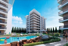 apartment with residential in Istanbul