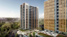 apartment with residential in Istanbul