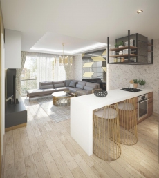Three Bedroom Residential Apartment Suitable for Long-term Living in Istanbul – terrace (image 7)