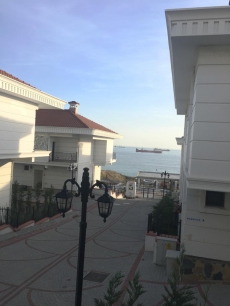 Brand New Five Bedroom Sea View Villa Offering Spacious Coastal Living in Beylikduzu – terrace (image 7)