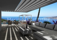 apartment with sea view in Kalkan
