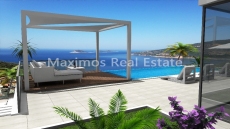 Luxury Sea View Apartment for Sale in Kalkan – terrace (image 7)