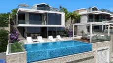 Terrace area supporting privacy boundaries within compound setting