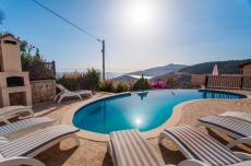 Furnished Sea View Luxury Villa for Sale in Kalkan – bedroom (image 4)