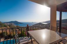 Furnished Sea View Luxury Villa for Sale in Kalkan – dining area (image 6)