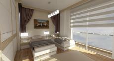 Brand New Furnished Villa for Sale in Kas with Sea View – dining area (image 24)