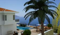 Brand New Furnished Villa for Sale in Kas with Sea View – living room (image 2)