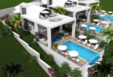 Luxury Sea View House for Sale in Kalkan – kitchen area (image 3)