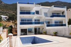 Modern Villa for Sale in Kalkan Near the Beach – exterior view (image 1)